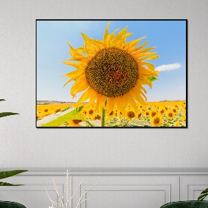 [ATVG] sunflower17 프린팅 액자