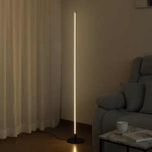 바네스데코 침실 거실 인테리어 LED 수면 무드등 직선형 플로어 스탠드 램프